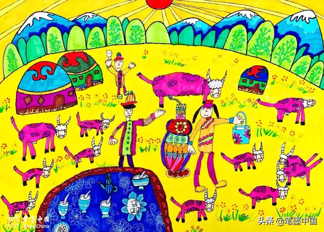 笔墨中国画画大赛作品图片,笔墨中国第五届大赛