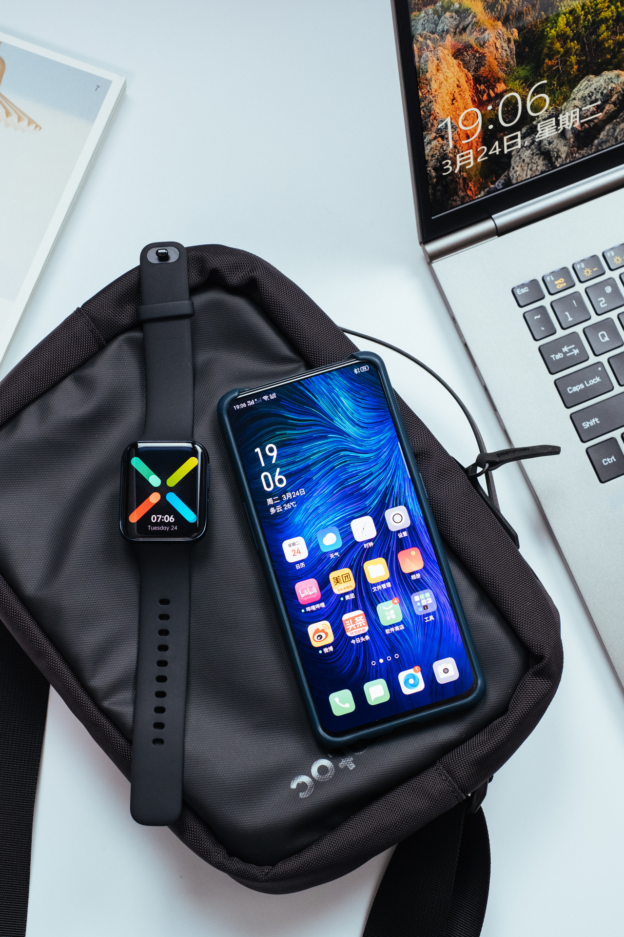 完善智能生态oppowatch体验,oppowatch上手体验美得不可方物