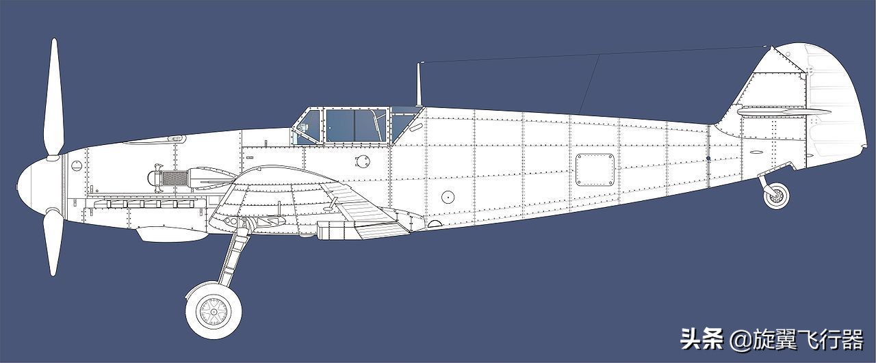 夹在E系列和G系列中的德国Bf-109F系列战斗机,同样相当出色