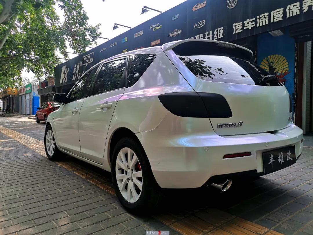 老马3改装效果图,老马3全车喷漆改色