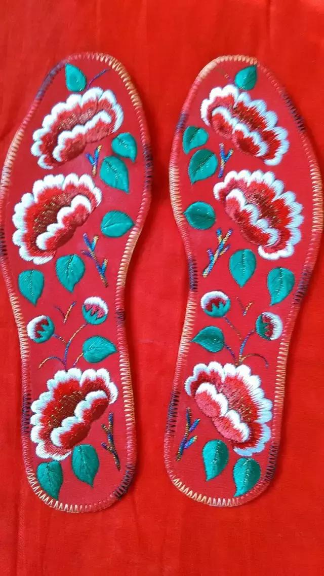 手工艺术鞋垫7层,各种既好看又简单的手工鞋垫