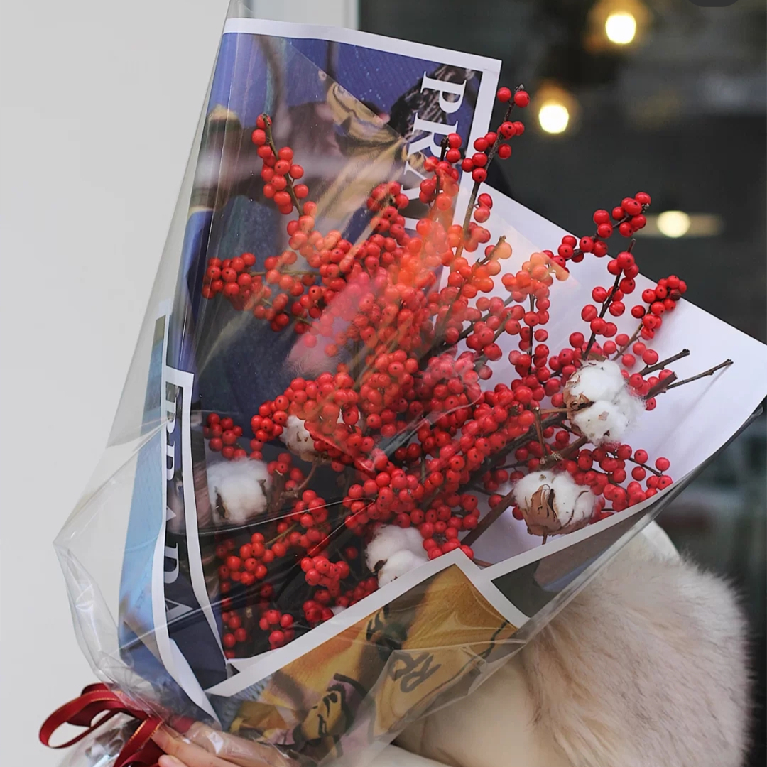 野冬青花材,畅销花卉绿植排行榜前十名