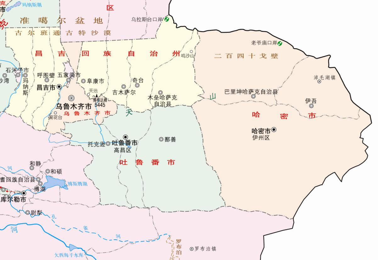 新疆哈密大动脉,新疆哈密重镇简介