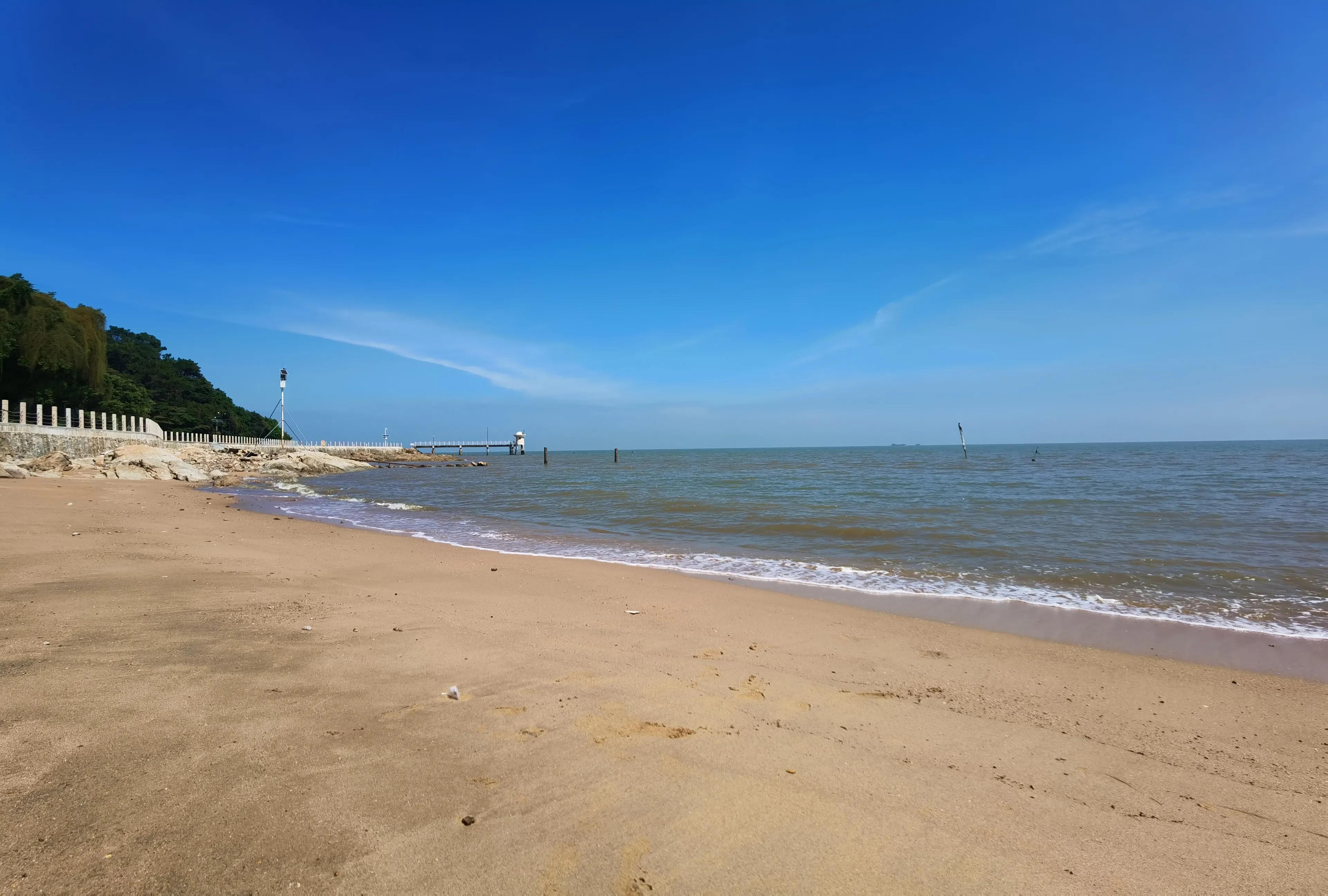 珠海偏僻人少的赶海地,珠海沙滩晚上露营赶海最佳地方