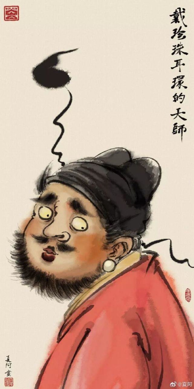 “*宫春**”画一画名气满天下,夏阿这么有趣的画家,你爱了吗?