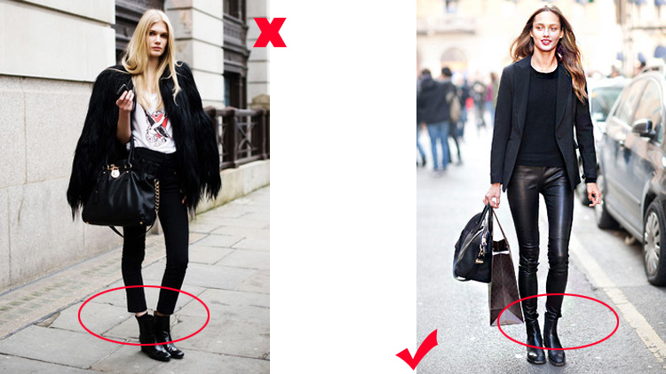 切尔西靴穿中筒还是短筒,切尔西靴正确穿搭