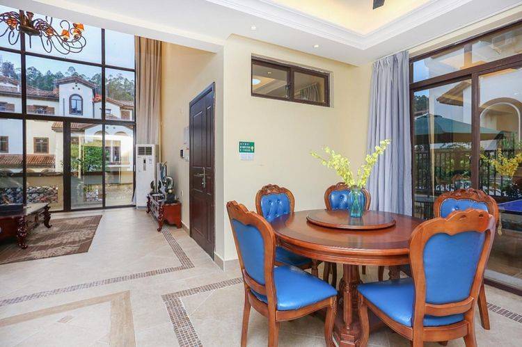 南昆山下“世外桃源”广东“避霾圣地”6房别墅,泡温泉,唱K烧烤