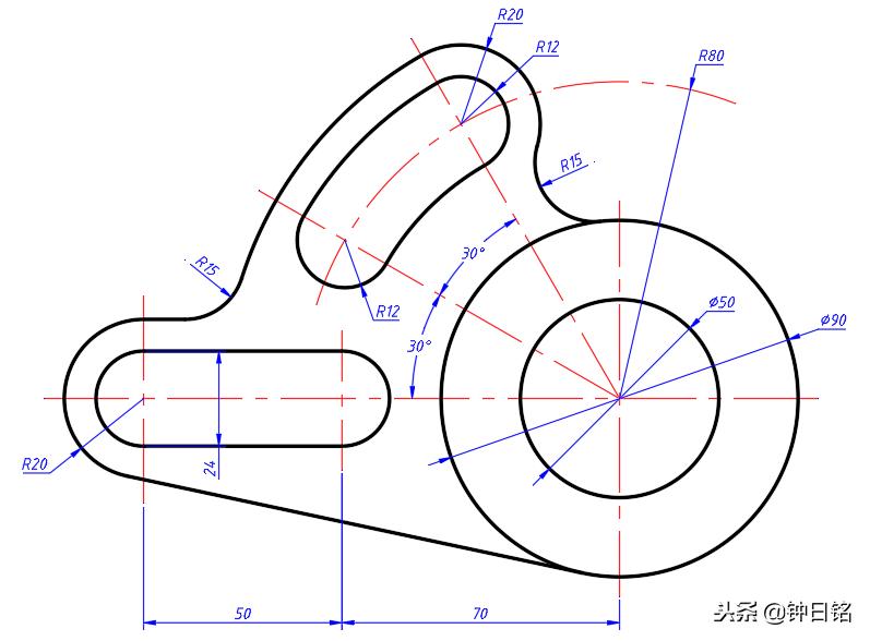 AutoCAD2019平面图练习案例解释(AutoCAD2019完全自学手册)