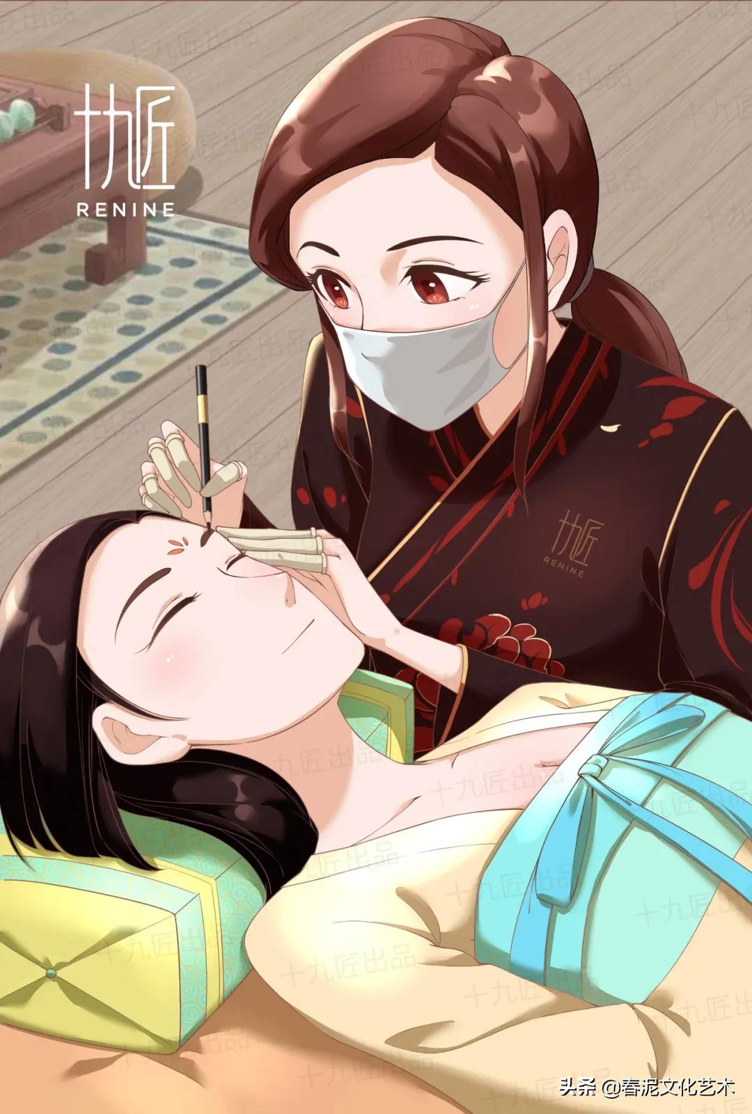 裸妆唇后期留色方法,纹唇上色留色技巧