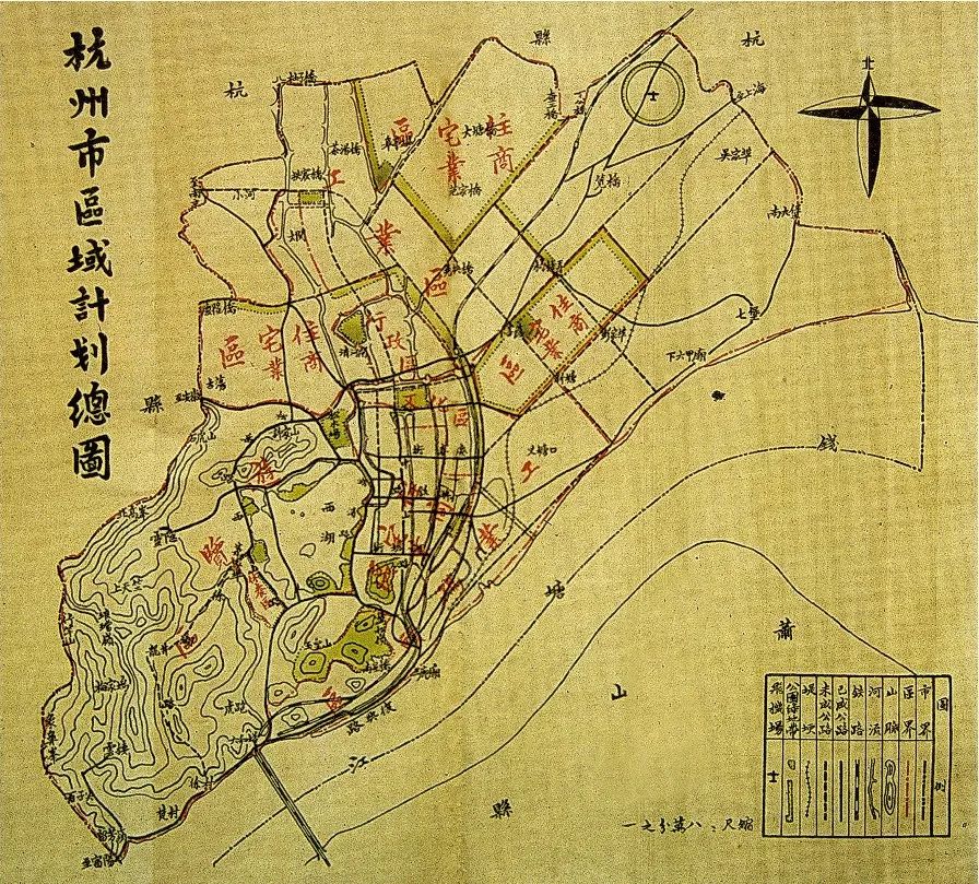 杭州五轮城市总体规划全亮相！还有一批珍贵老影像！下一轮有什么规划？