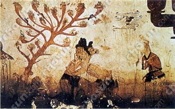 五一辑安游*句丽高**古墓壁画,一