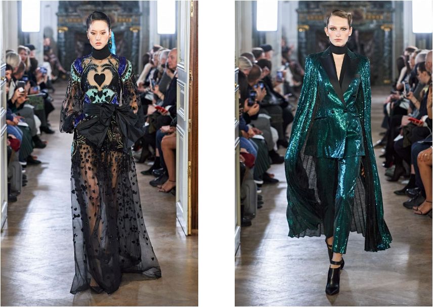 高定eliesaab刘亦菲,eliesaab高定仙女裙