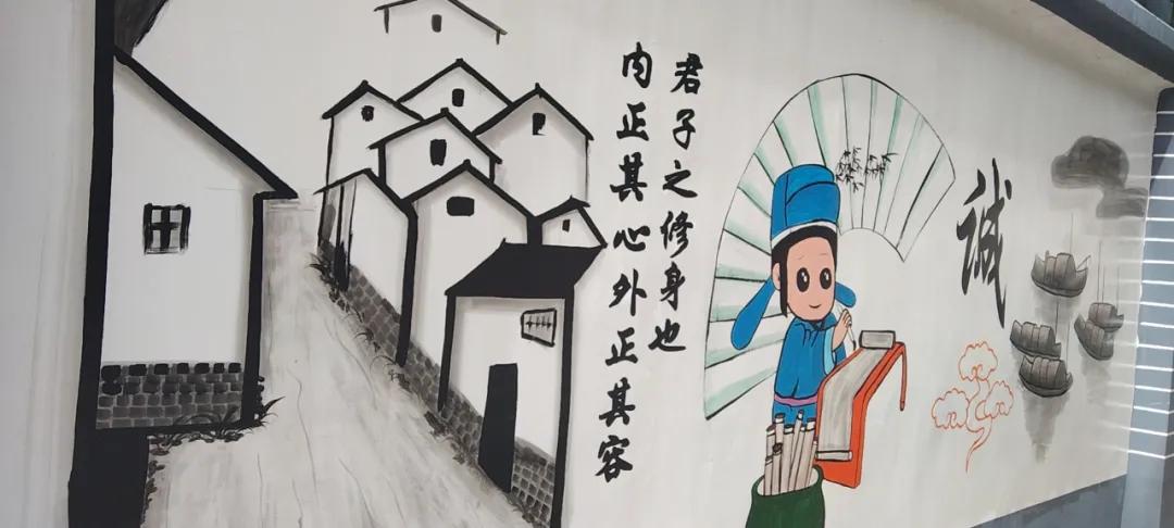 郸城手工墙画,郸城墙体绘画师