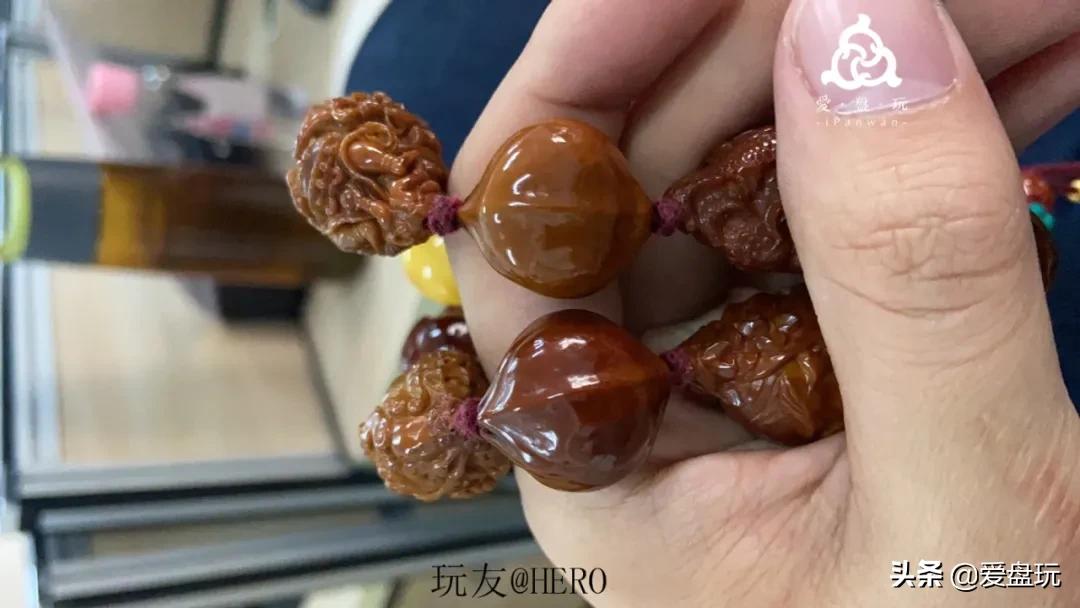 一条小金刚，他盘了720天，包浆很赞，谁说大干手不适合盘串