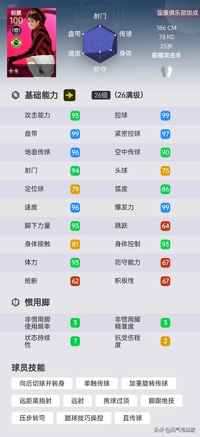 实况足球卡卡时刻是哪场比赛,实况足球里的卡卡