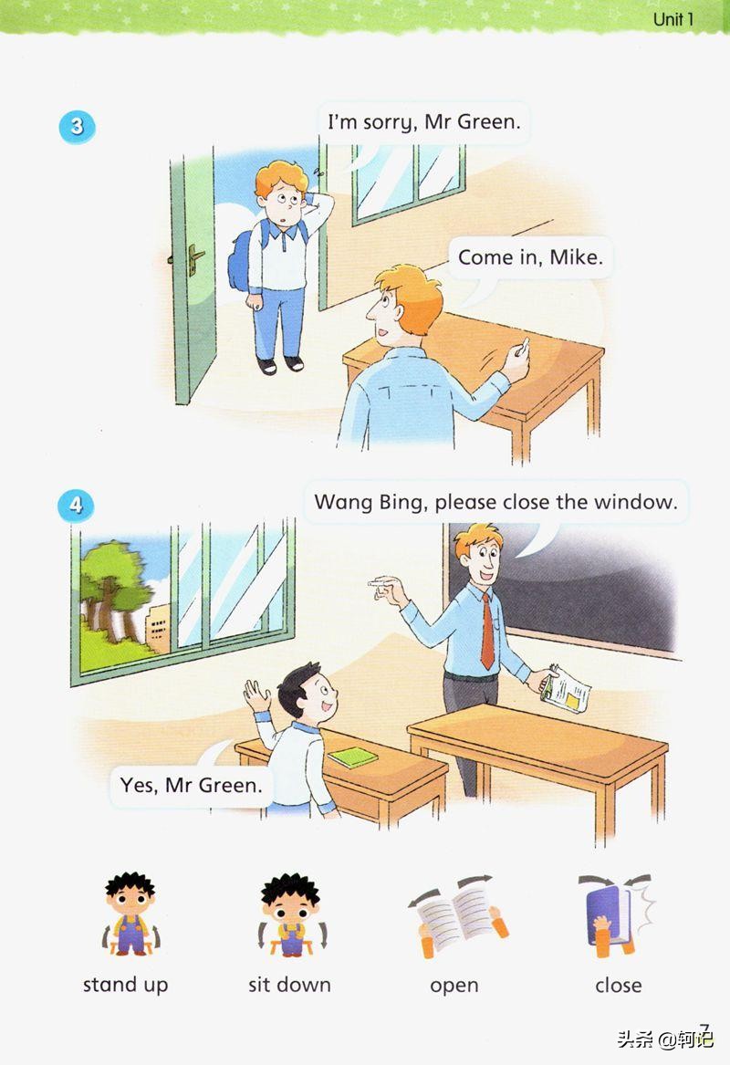 三年级下册英语unit1译林版,英语译林版三年级下project1