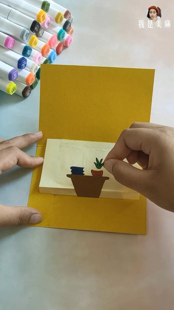 教师节到了给老师做一个贺卡,教师节做给老师的贺卡超简单的