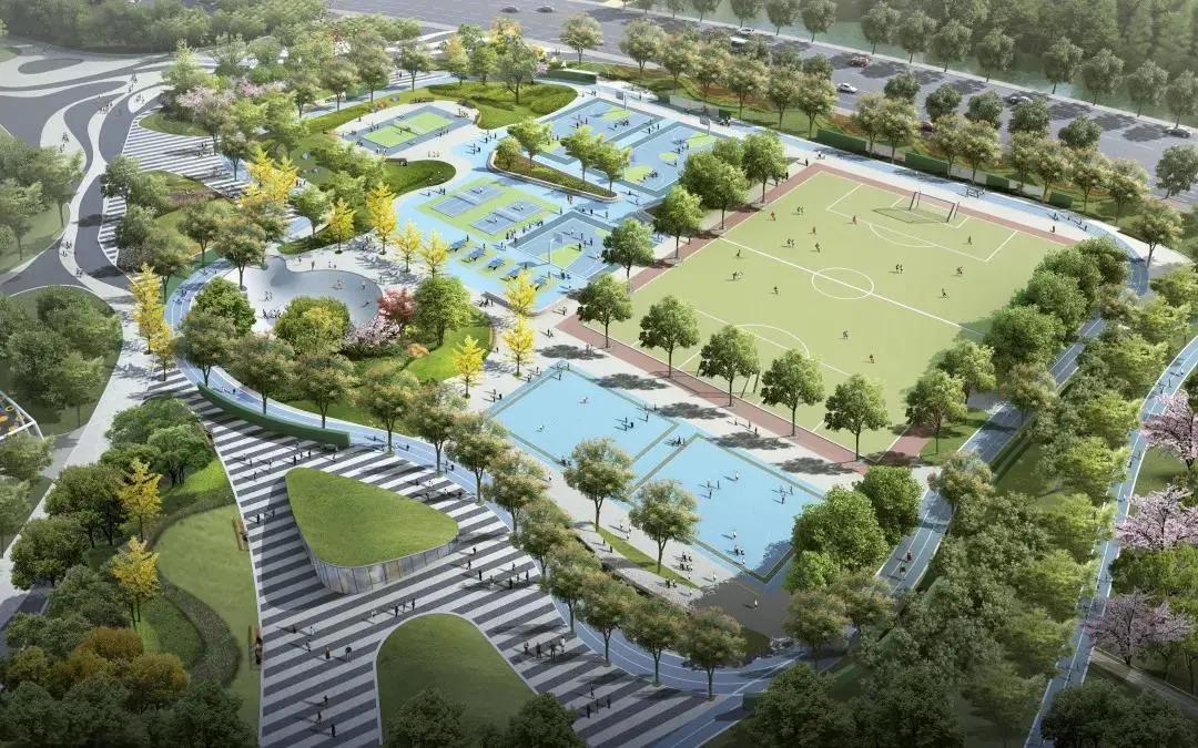 海门海滨公园规划图,海门体育公园