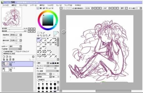 sai怎么调画笔大小快捷键,推荐sai绘画快捷键大全