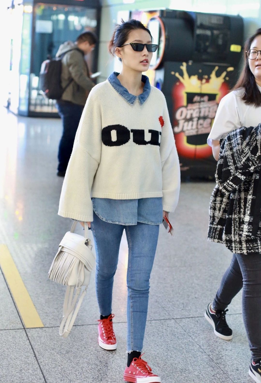 机场女王杨幂,机场女王戚薇杨幂