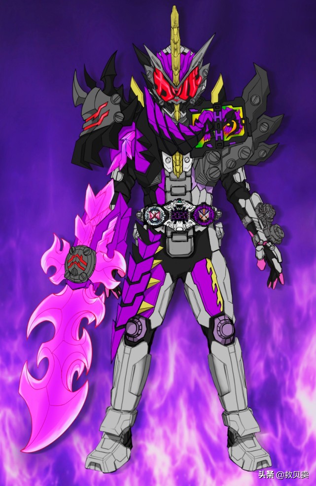 假面骑士巫骑无限形态变身测评,假面骑士巫骑野兽的终极形态