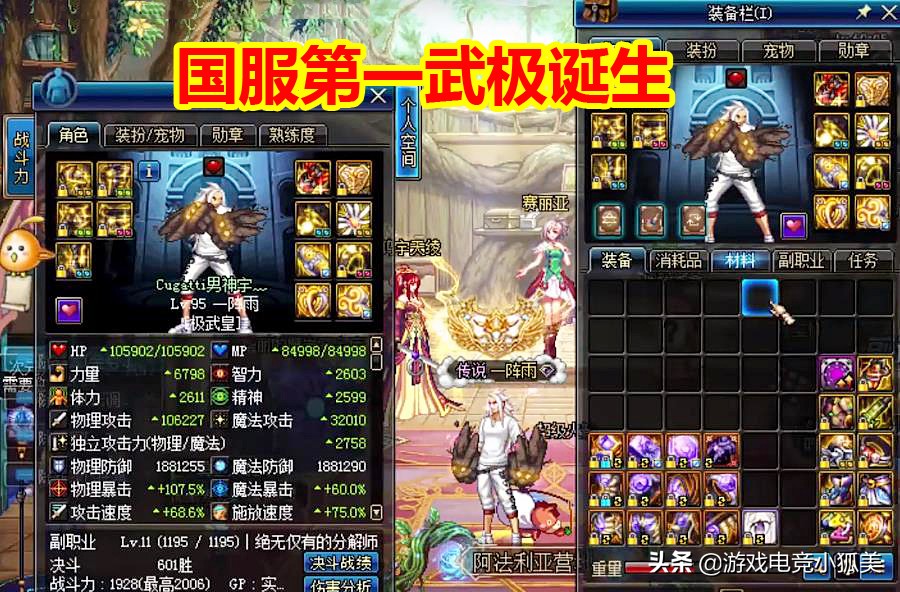 dnf国服第一武极在哪个平台,dnf武极打桩150亿什么水平