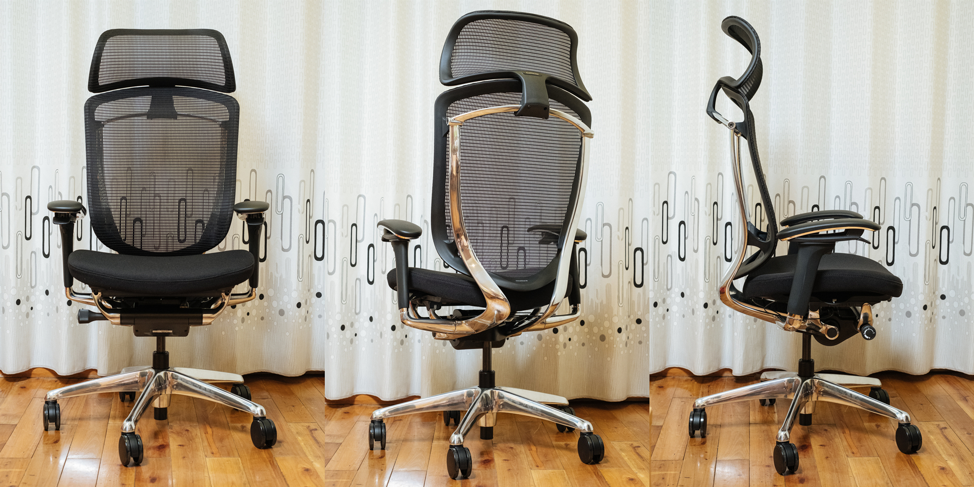 冈村电脑椅测评,冈村contessa一代和二代