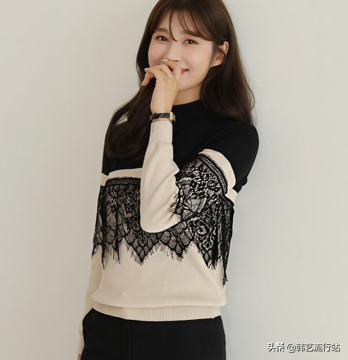 韩系基础款多色毛衣,今年最火的毛衣圆领韩版毛衣