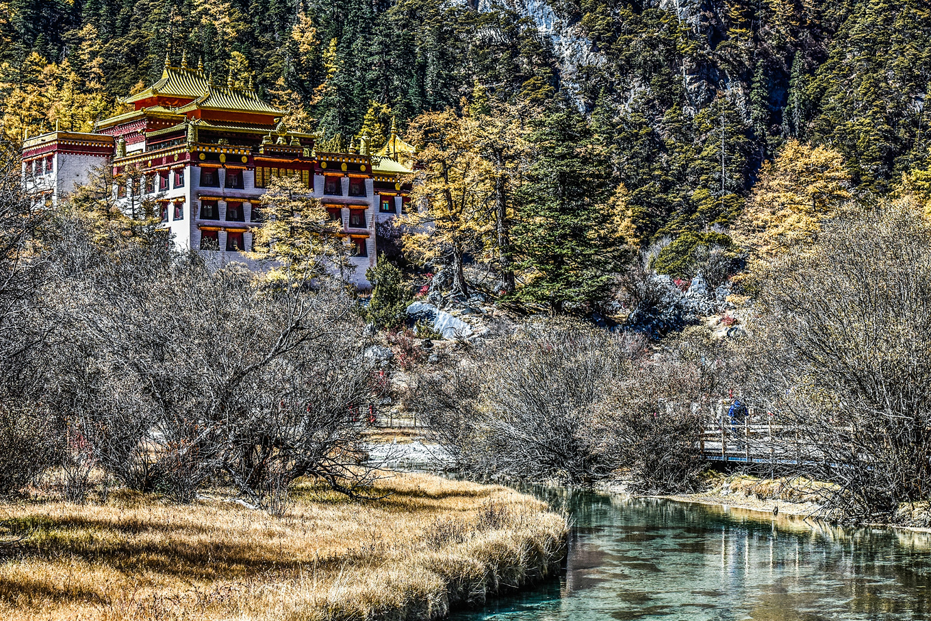 四川甘孜的亚丁稻城,四川稻城亚丁蓝色星球上的净土