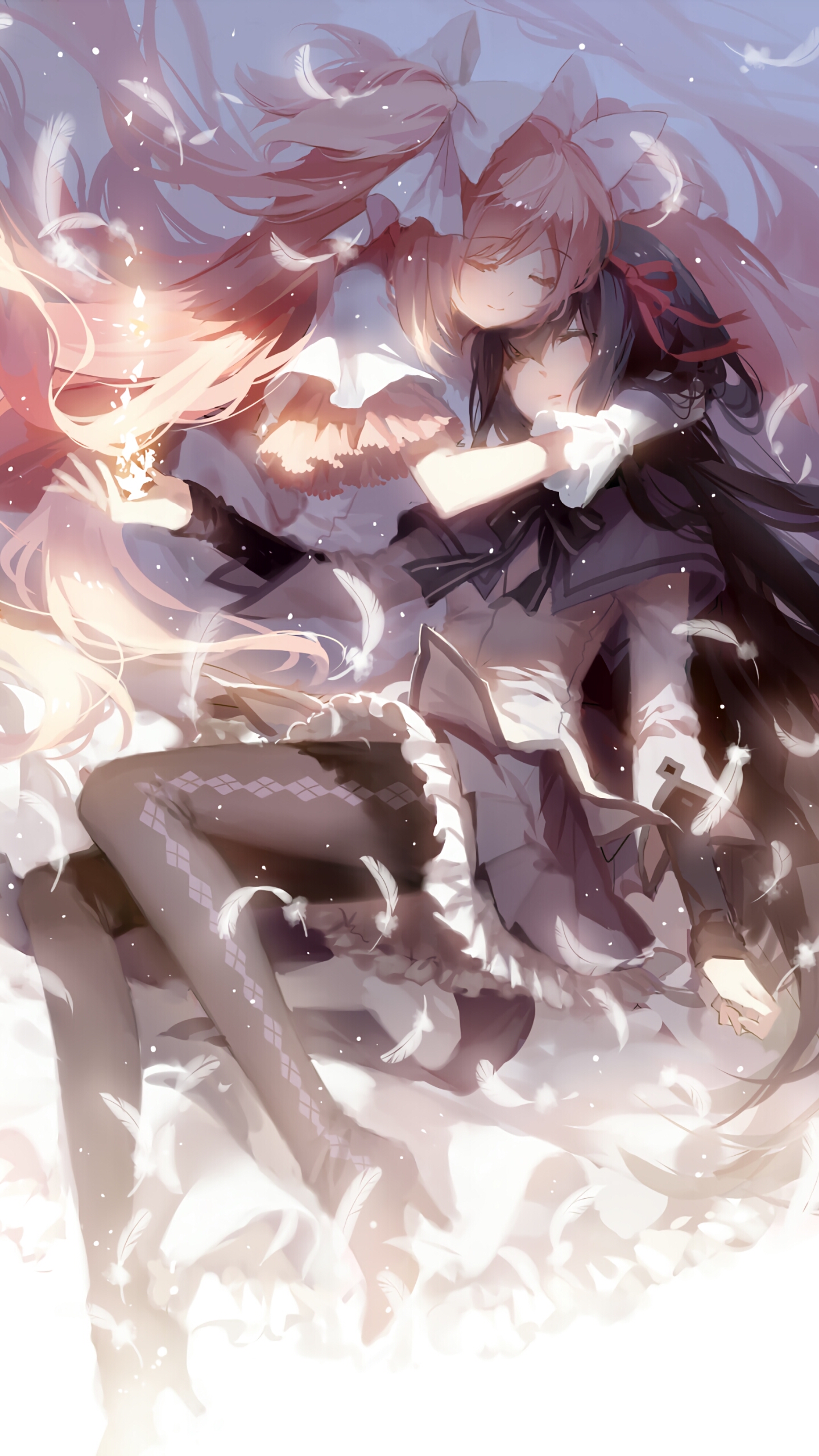 动漫美少女手机壁纸二次元,动漫壁纸女二次元手机高清