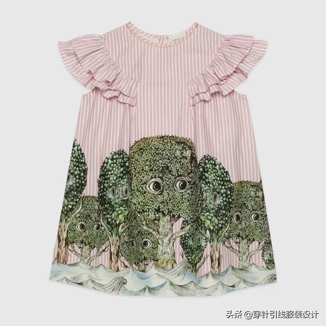 2021gucci春夏时装周童装,gucci最新款童装