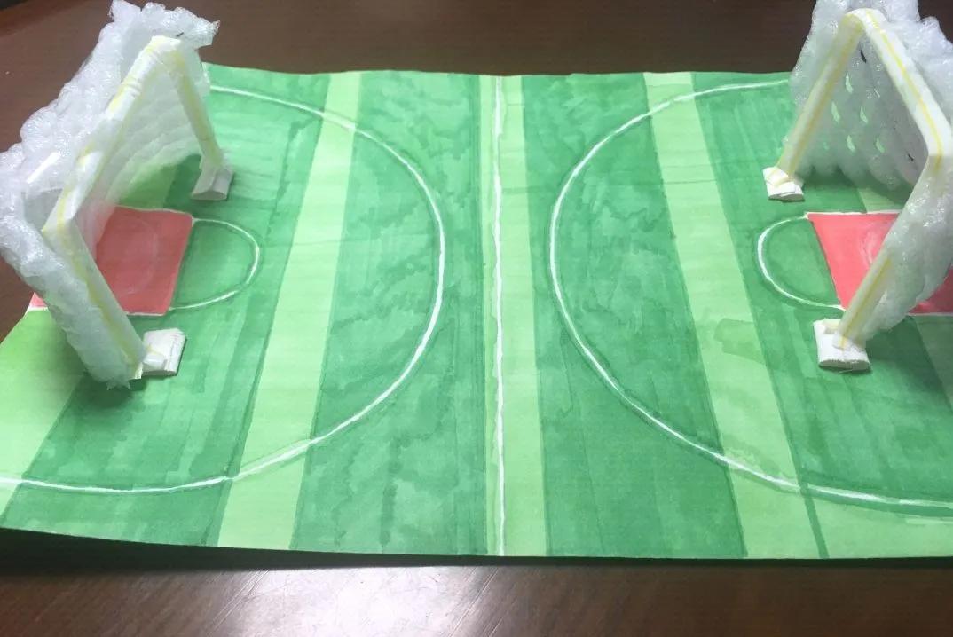 手工足球内马尔,足球diy绘画儿童