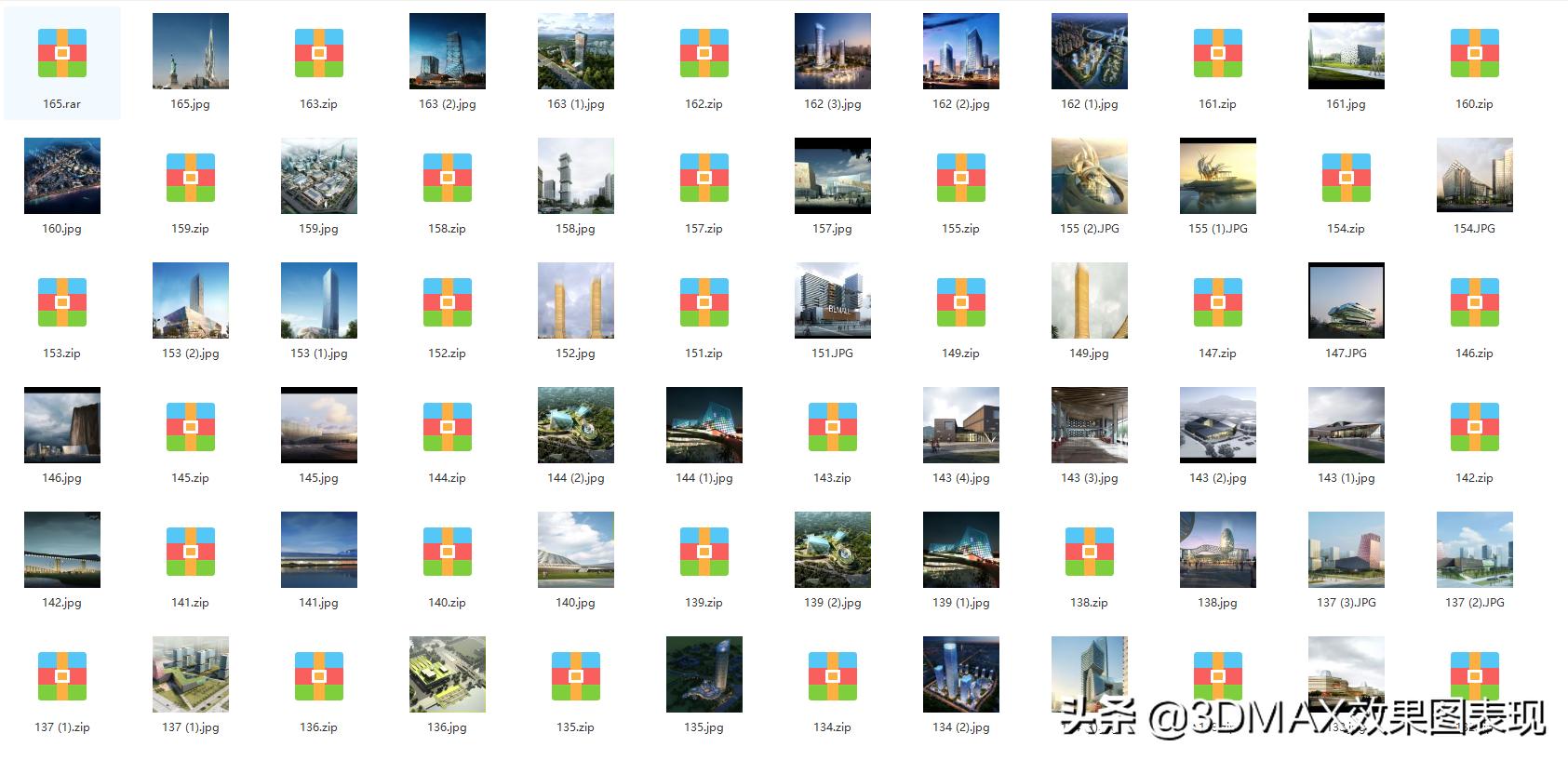 3d室外建筑效果图出图,3d仿古建筑模型效果图