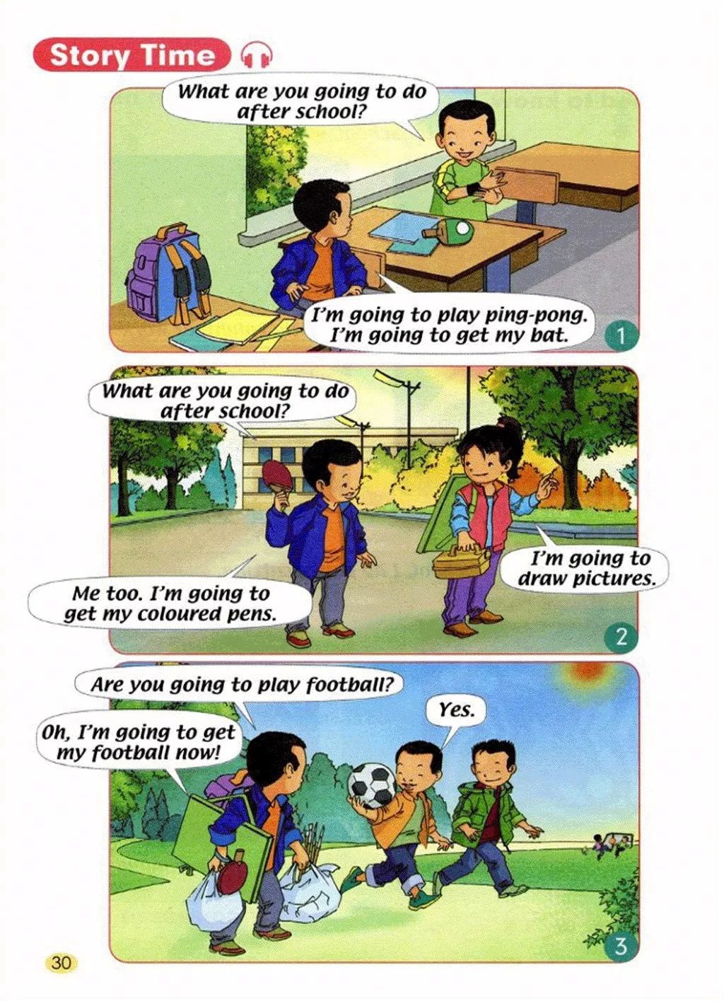 人教版英语三年级起点电子教材,小学英语三年级下册unit3电子教材