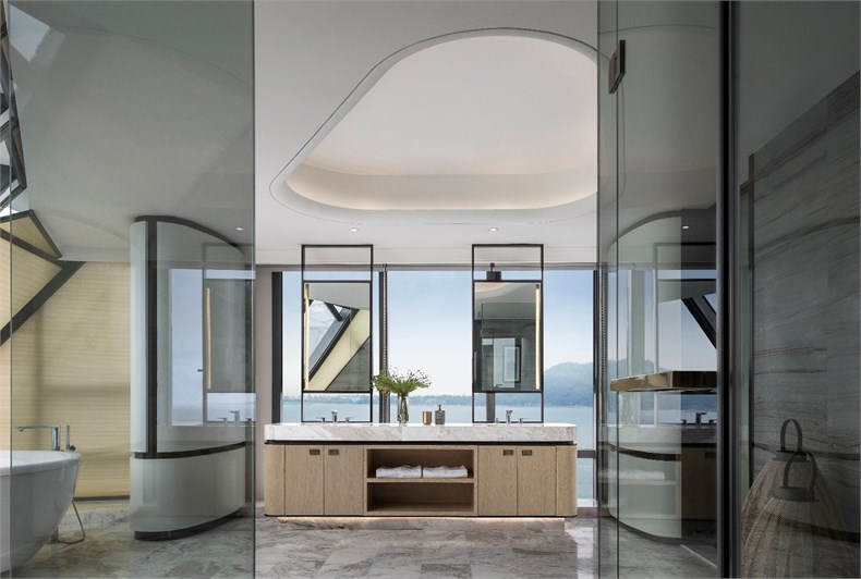 三亚市中心鸿洲天玺空中别墅,三亚鸿洲天玺户型图