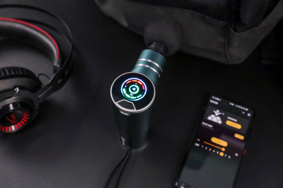 菠萝君智能筋膜枪,小体能大能量