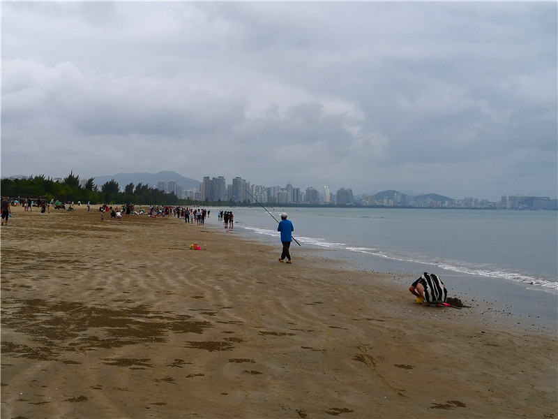 海南兰海美丽新海岸,海南8月风景