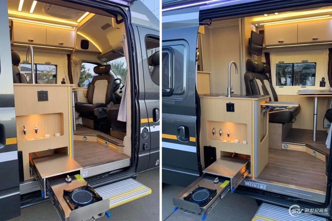 21款上汽大通原厂v80b型房车,六座六卧大通v80长轴高顶b型房车