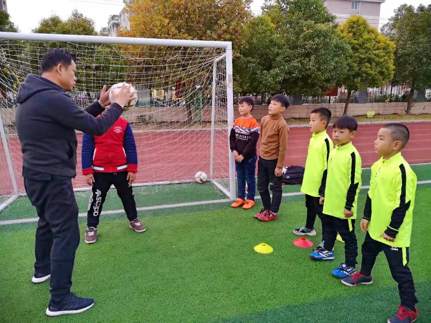 原来球门要这么守！“守好蚌埠球门”公益培训在吴安小学获得好评