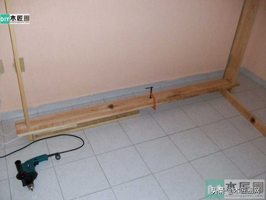 实木木床制作全过程,木工手工木床制作