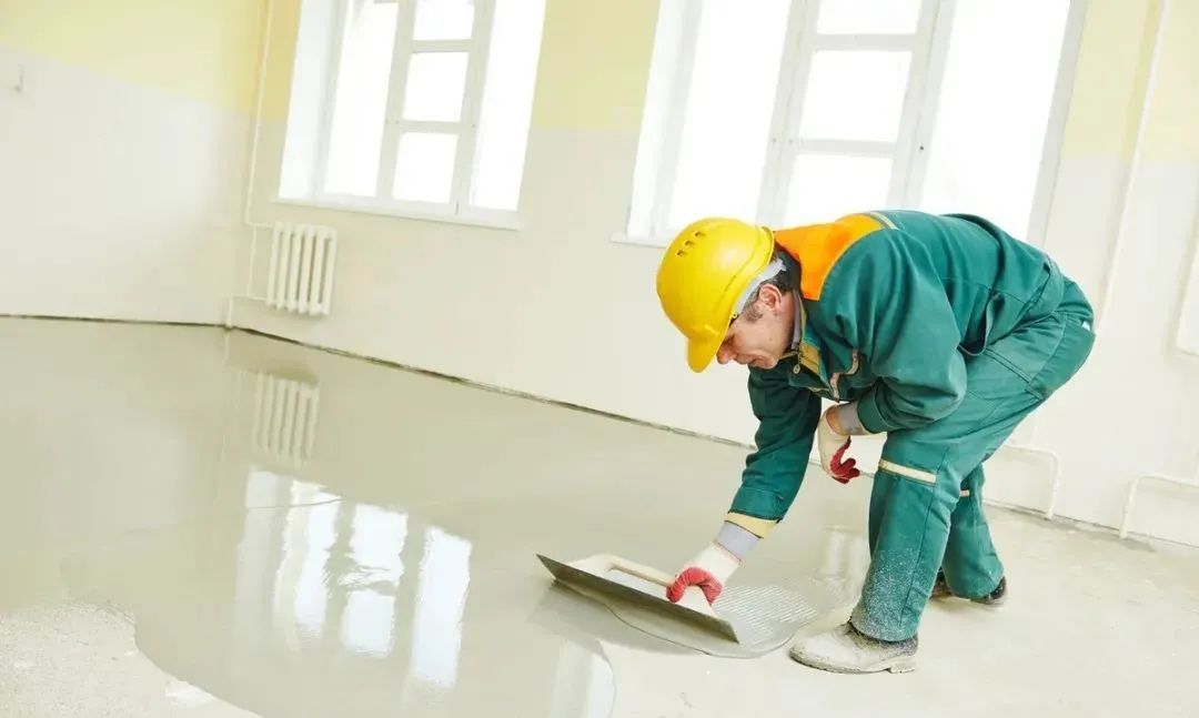 石膏自流平施工全过程,石膏基自流平施工视频教程