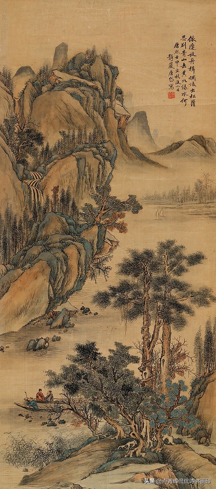 唐岱画家,唐岱山水画