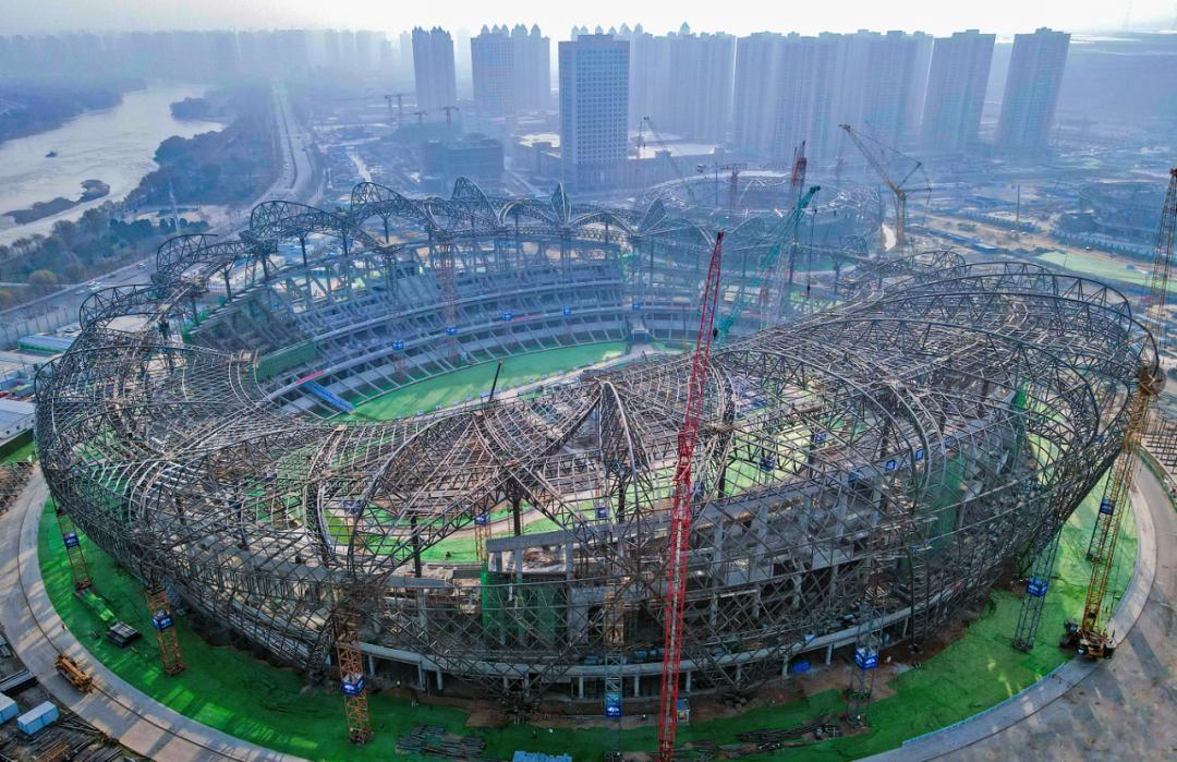 兰州市奥体中心哪时竣工,兰州万达城奥体中心