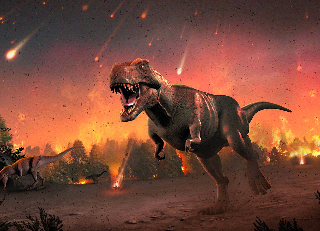 如果地球上同时出现500亿只霸王龙,假如地球出现500万亿只霸王龙