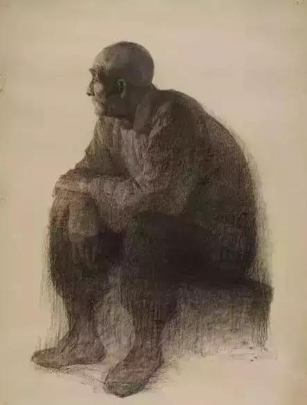 全国素描比赛第一名,九大美院素描欣赏