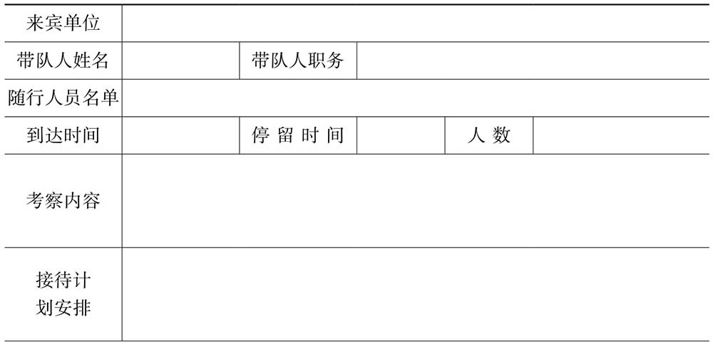 行政部门实用办公表格,行政人员必备的表格模板