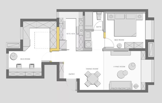 小夫妻75㎡小两室，比muji风还舒服！网友：这才是理想中家的样子