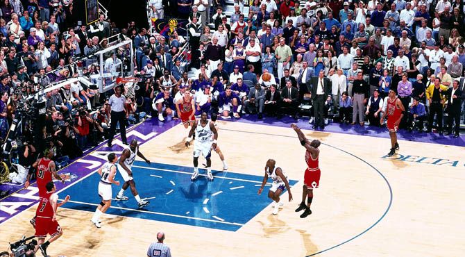 当年乔丹第一次复出到底有多震撼,盘点乔丹巅峰时期集锦