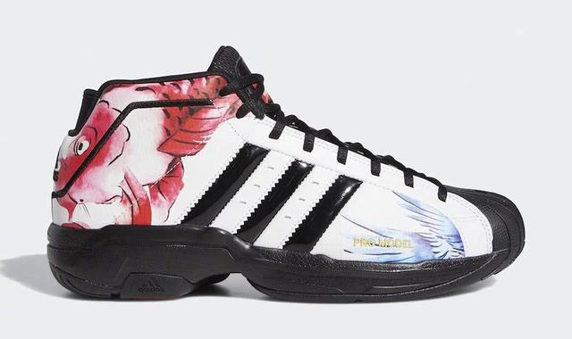 AdidasProModel2G金属银配色：贝壳头设计、bounce缓震加持