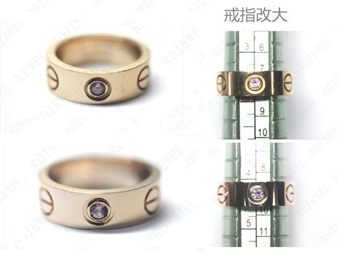 卡地亚戒指上love字母刻在哪,怎么看卡地亚love戒指